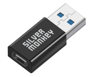 SILVER MONKEY Adapter USB 3.1 - USB-C (OTG)